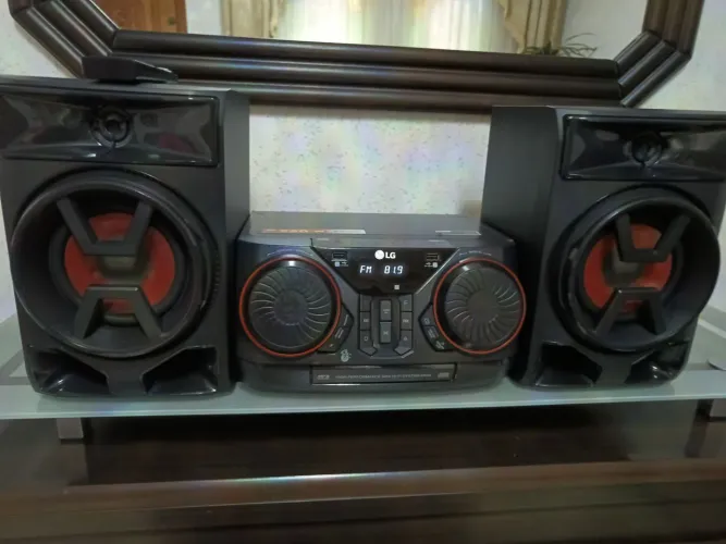 Mini system LG novinho ck43 220 whats rms com bluetooth 
