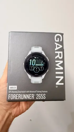 Garmin FR 265s | 42mm | 1 ano de Garantia | Revenda Autorizada Garmin | 10x sem juros |