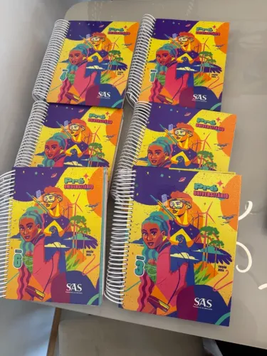 livros SAS pré vestibular estudos ENEM