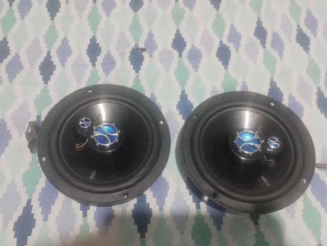 Par de alto falante, 6 polegadas em perfeito estado