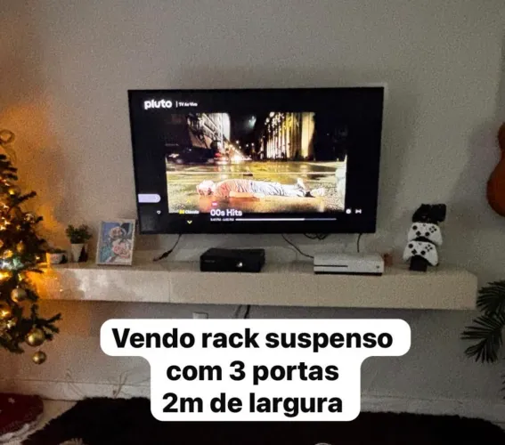 Rack suspenso para sala