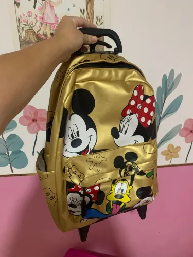 Bolsa Escolar Turma do Mickey 