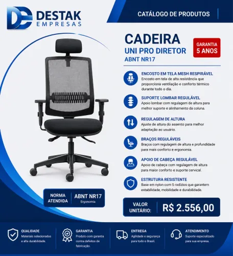 Cadeira de escritório 