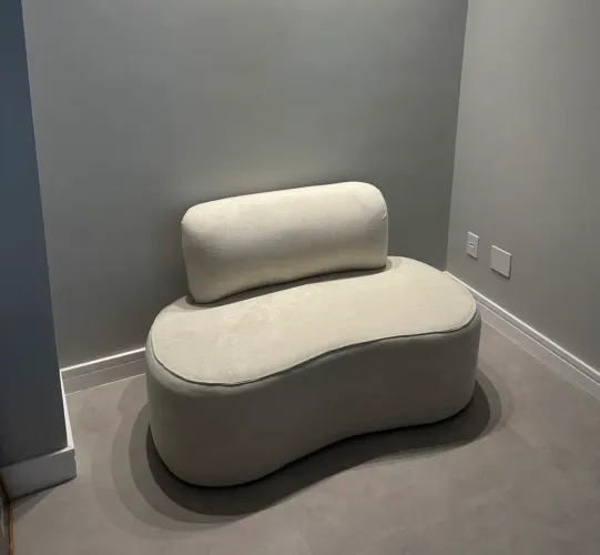 Sofá 2 lugares orgânico