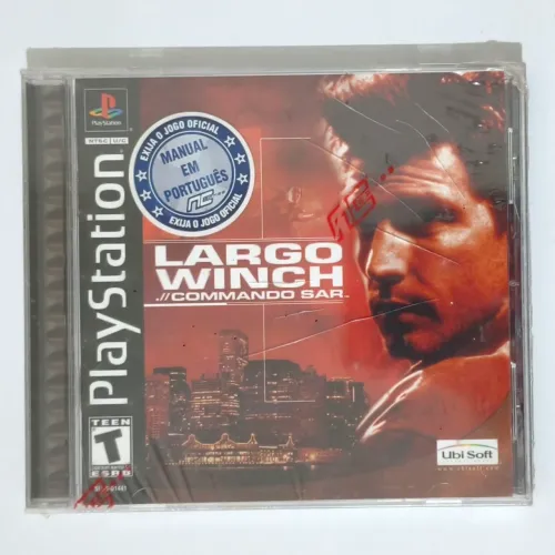 Largo Winch: Commando SAR - PS1 Original Completo | Lacrado
