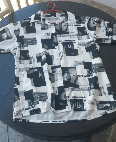 Jaqueta vintage revista.