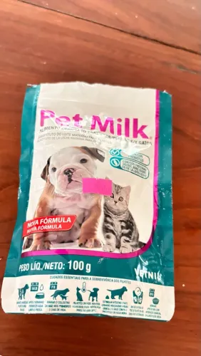 Pet milk para cães e gatos