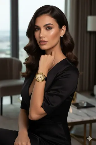 Relógio de luxo feminino 