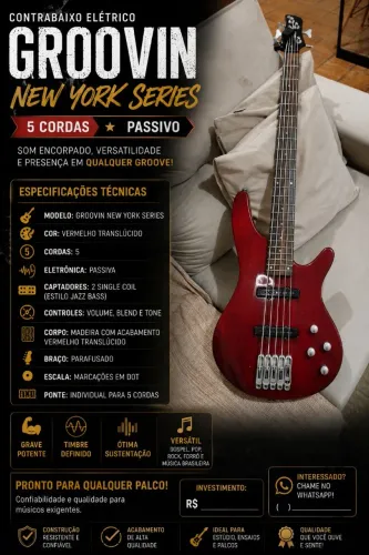 Contrabaixo elétrico