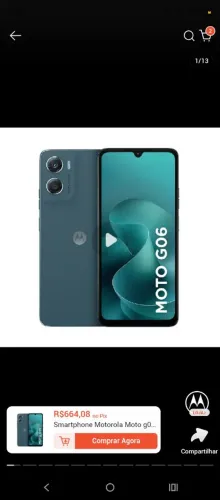Smartphone Motorola A06