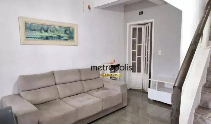 Sobrado com 3 dormitórios à venda, 200 m² por R$ 890.000,00 - Olímpico - São Caetano do Su
