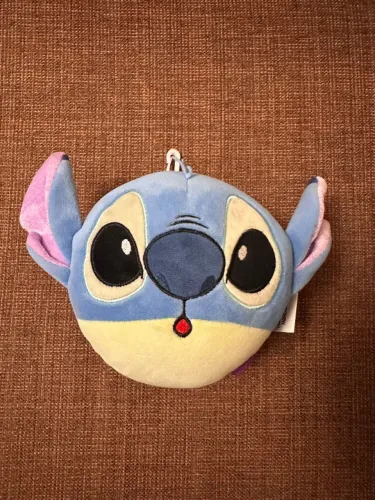 Máscara De Dormir Com Almofada Cabeça Stitch - Disney Cor Azul Lilo e Stitch