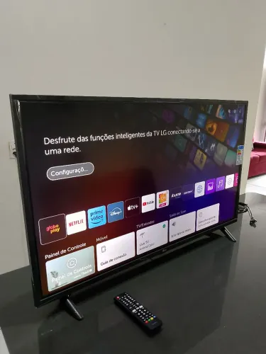 TV LG 43 Smart semi nova.