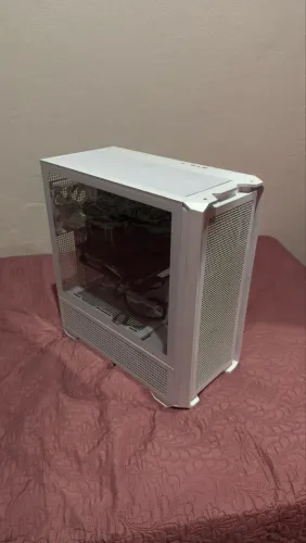 Gabinete Cougar MX600 RGB Branco Full Tower | Estado de Novo 