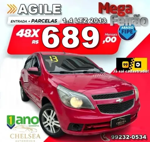 Chevrolet Agile LTZ 1.4 MPFI 8V Flexpower 5P 2013