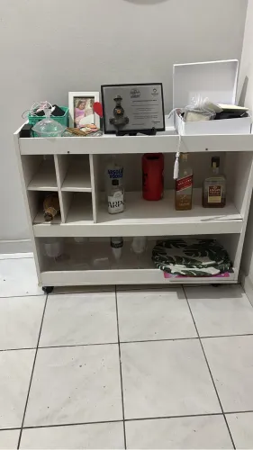 Aparador bar de rodinha