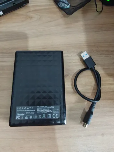 HD externo 4TB - Seagate - Saúde 100%