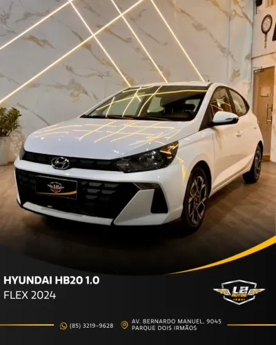 Hyundai HB20 Sense 1.0 Flex 12V MEC 2024