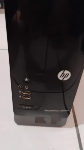 Mini-Gabinete-HP com Fonte-Léia a descrição do Anuncio