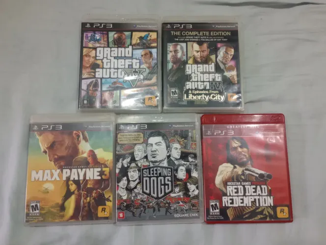 Coleção Rockstar de Jogos de PS3