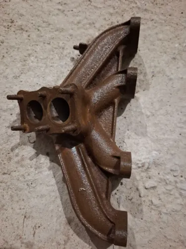 Coletor de admissão, escapamento e carcaça filtro de ar