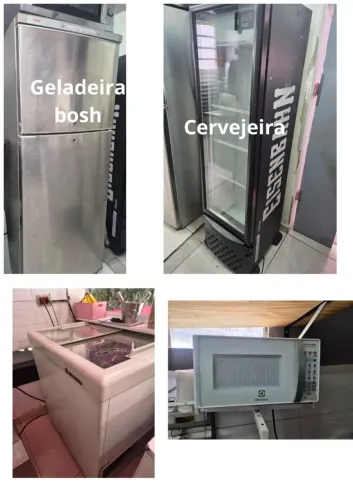 VENDO TODOS MEUS EQUIPAMENTO DA  SORVETERIA URGENTE!!!!!