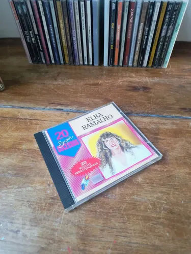 cd Elba ramalho 20 super sucessos original colecionador colecionável coleção vinil disco