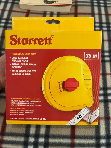 TRENA/FITA MÉTRICA 30 METROS STARRET- NUNCA USADA 