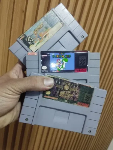Jogos de super Nintendo originais americano