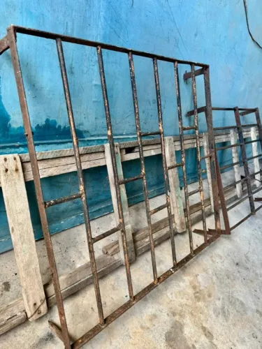 Grades de janelas em perfeito estado