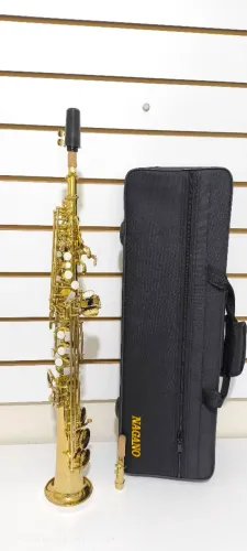 Sax soprano Nagano NOVO NA CAIXA