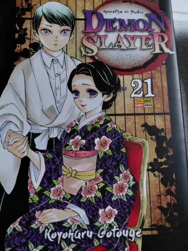 Mangás Demon Splayer 1 e 21