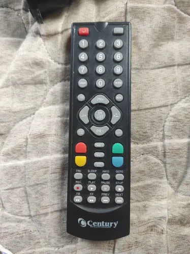 Vendo controle remoto century mídia box original nova parabólica digital