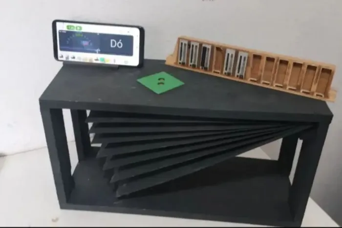 Mesa para Afinar Acordeon e Sanfona