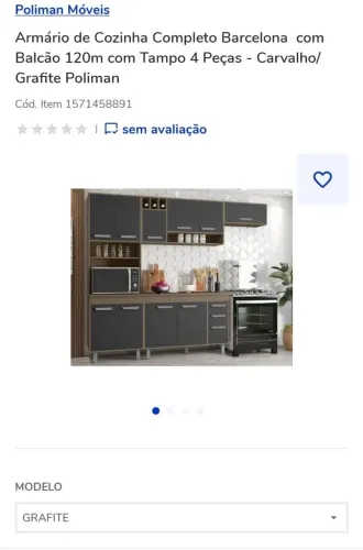 Armário cozinha