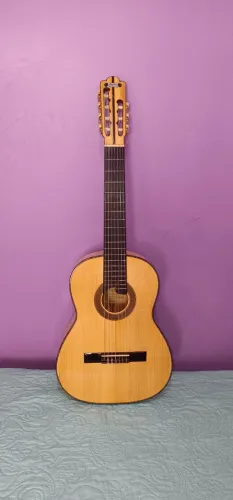Violão Sávio 7 Cordas Nylon Tensor Natural e Tampo Pinho Suéco.