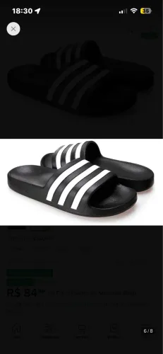 Chinelo adidas