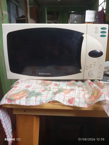 Micro ondas queimado