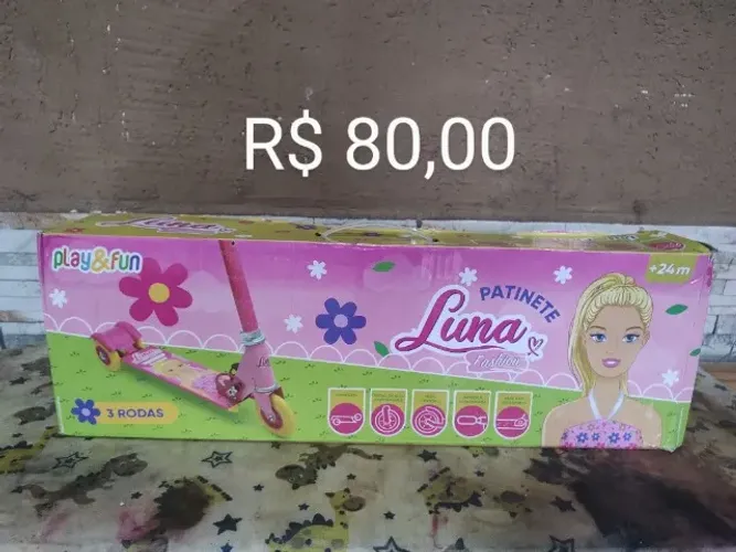 Patinete Luna 3 rodas