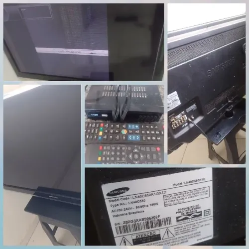 Tv barata com defeito para retirada de peças