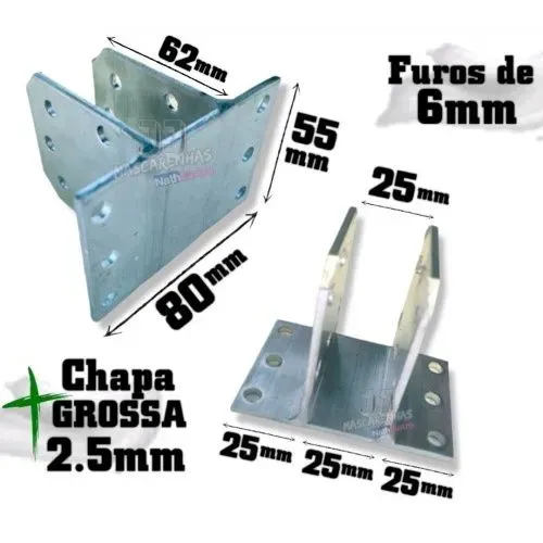 Suporte para haste cerca 