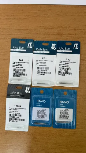 Kit de Brocas KaVo (Carbide e Diamantada)