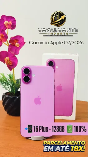 iPhone 16 Plus - 128GB 100% bateria