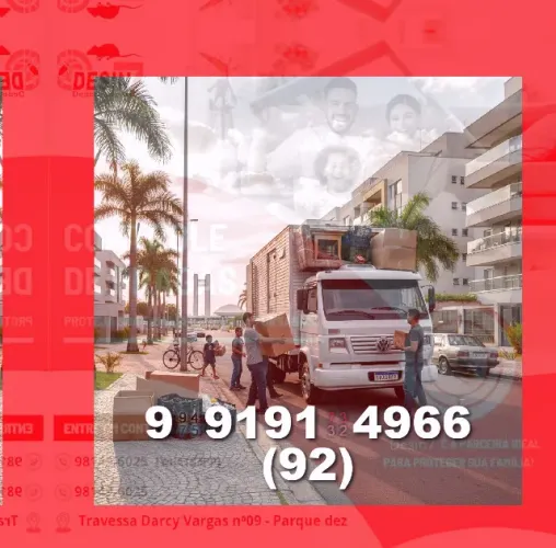 Frete Bau em São José, Centro, Alvorada, e Parque 10! Promocional e rápido!