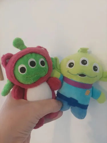 Toy Story chaveiro de pelúcia 2 unidades 70,00 NOVOS