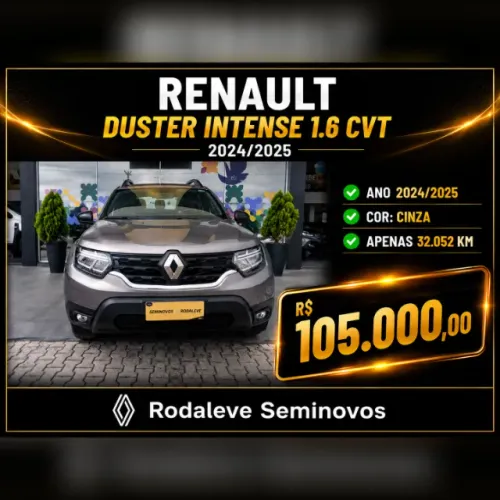 Renault Duster Intense Plus 1.6 16V Flex Aut. 2025