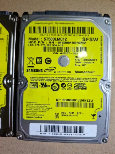 HD 500GB SAMSUNG