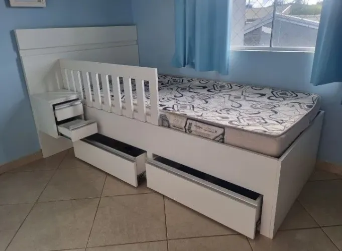 Cama Solteiro + Colchão