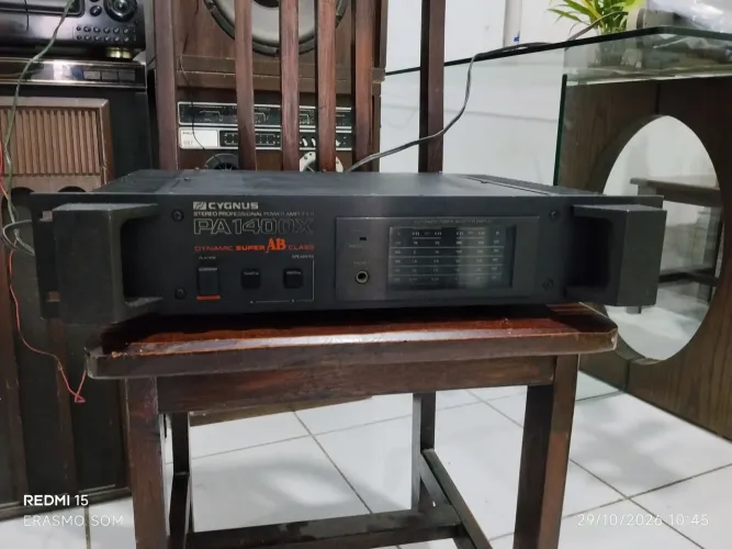 Amplificador cygnus modelo PA 1400