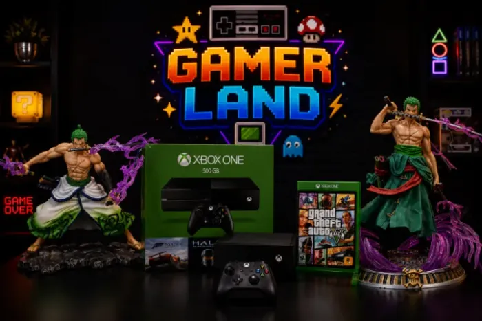 Xbox fat com 4 jogos